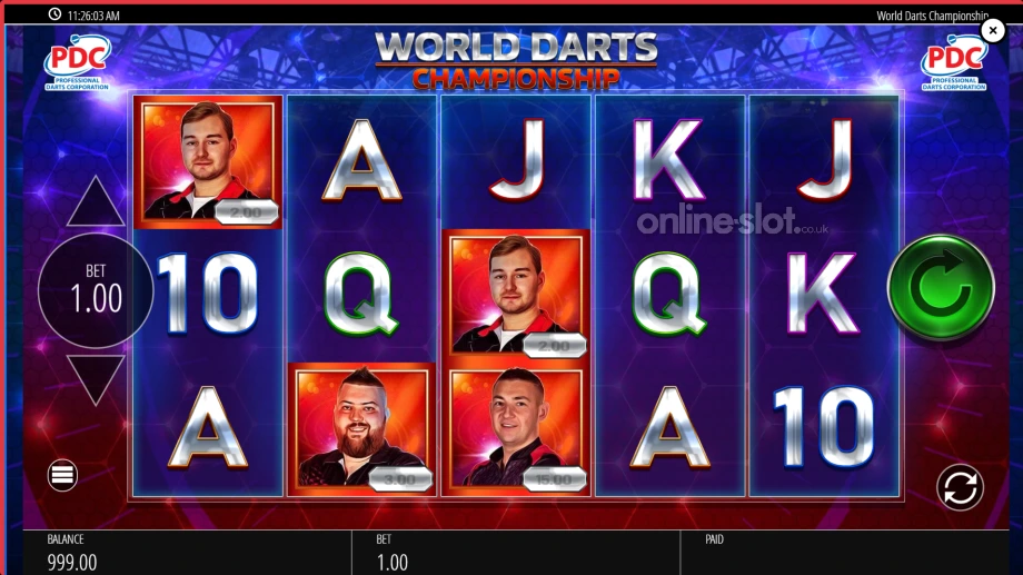 world darts championship slot base game