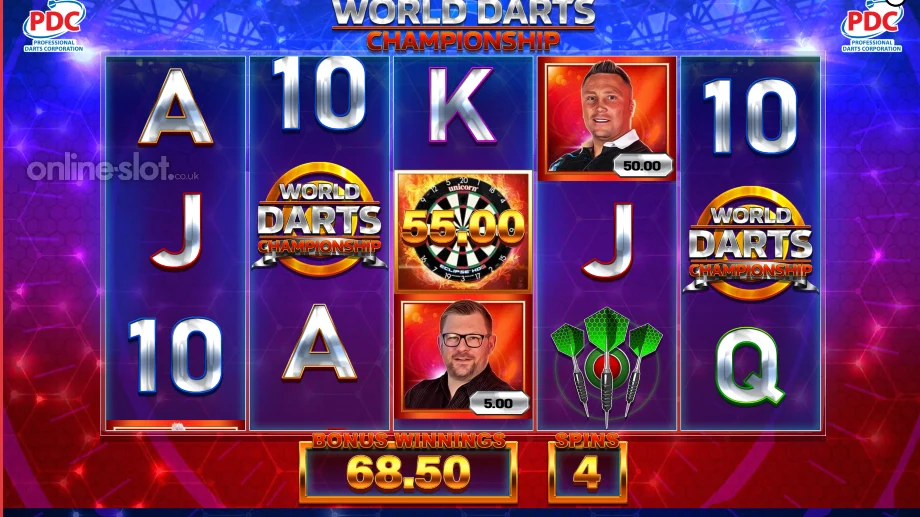 world darts championship slot free spins