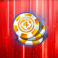 10000 x gold 2 slot poker chips symbol