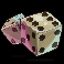 12 burning baseballs dice symbol