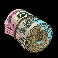 12 burning baseballs money roll symbol