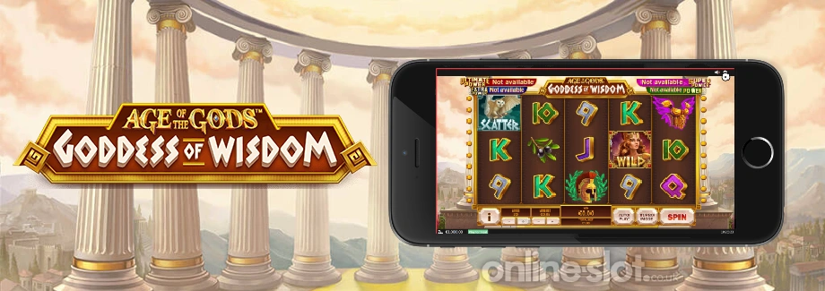 age of the gods goddess of wisdom mobile slot