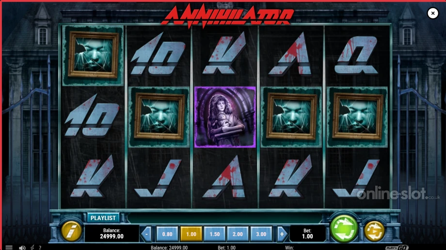 annihilator slot base game