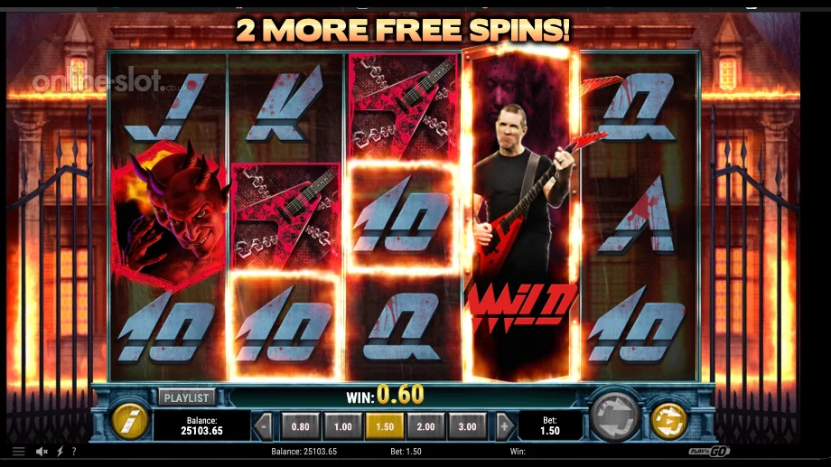 annihilator slot set the world on fire feature