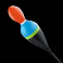 fisherman slam slot orange blue float symbol