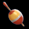 fisherman slam slot yellow orange float symbol