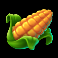 golden gals 3 reels slot corn symbol