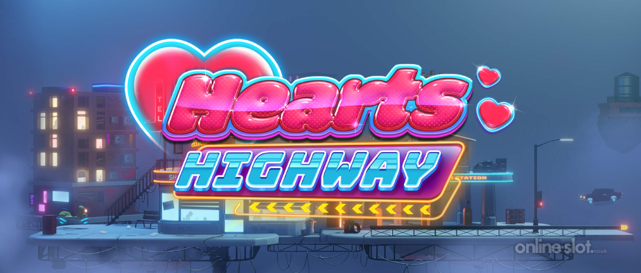 hearts highway slot banner
