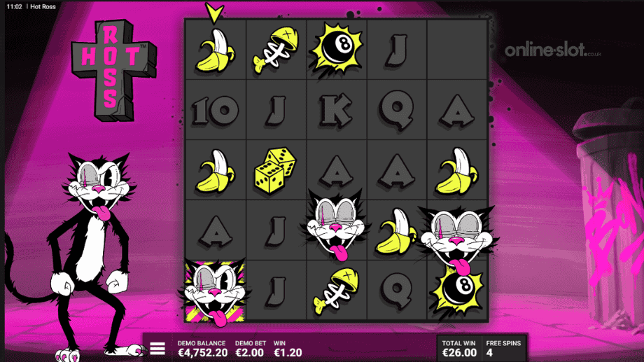 hot ross slot free spins