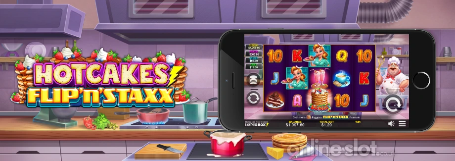 hotcakes flip n staxx mobile slot