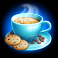 hotcakes flip n staxx slot coffee and biscuits symbol