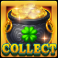 leprechaun charms rainbow jackpots slot collect symbol