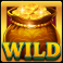 leprechaun charms rainbow jackpots slot wild symbol