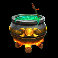 mega fire blaze 3 witches cauldron symbol