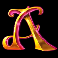 mega fire blaze 3 witches letter a symbol