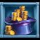 monopoly money magnate slot money hat symbol