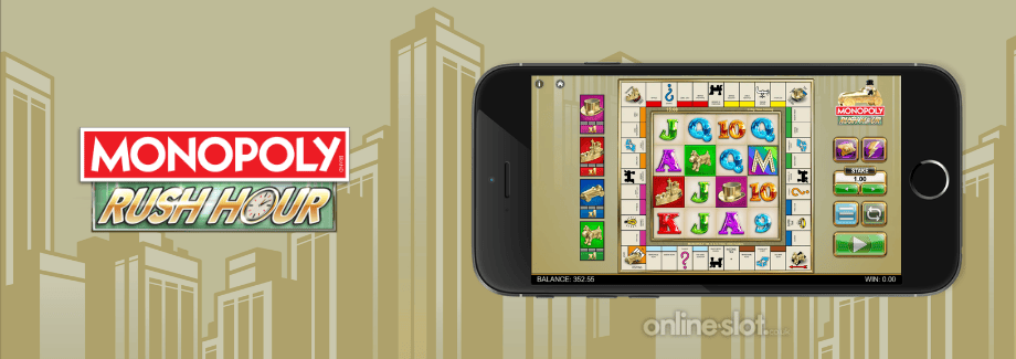 monopoly rush hour mobile slot