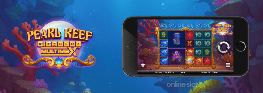 pearl reef gigablox™ multimax™ mobile slot