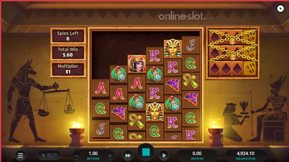 pharaohs last wish slot free spins