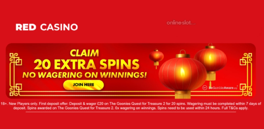 red casino welcome offer
