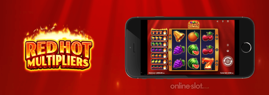 red hot multipliers mobile slot