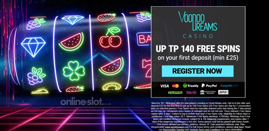 voodoo dreams welcome offer