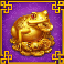 4 dragon pots golden frog symbol