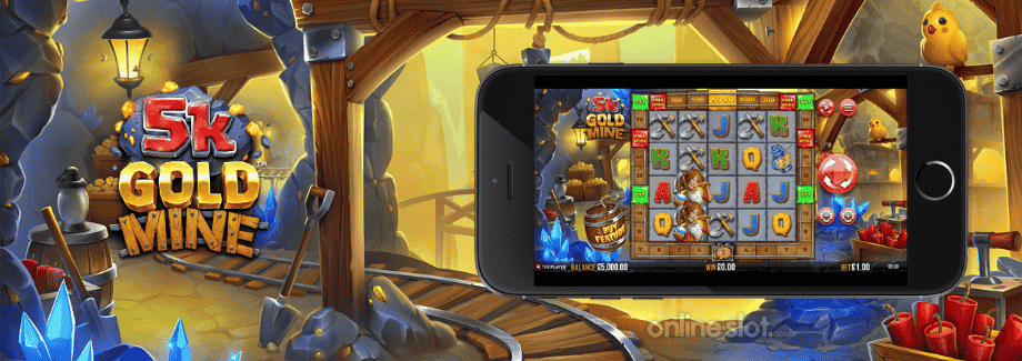 5k gold mine mobile slot