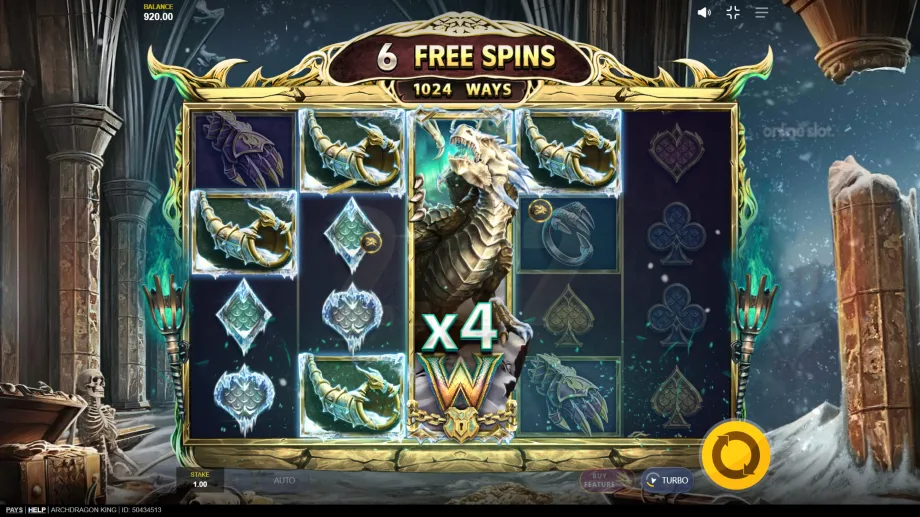 archdragon king slot free spins