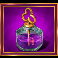 book of oz lock n spin slot purple potion symbol