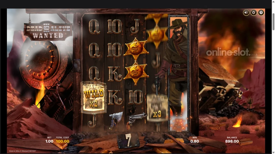 dead or alive 3 wanted slot free spins
