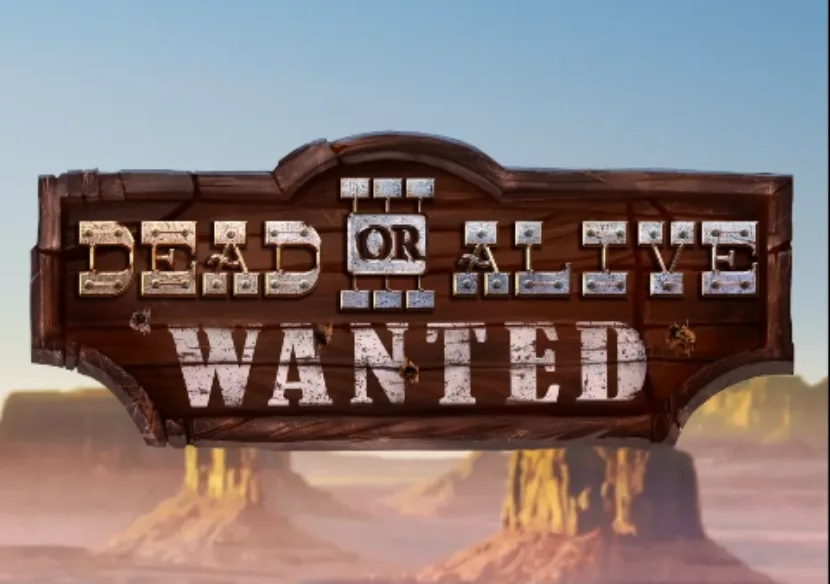 dead or alive 3 wanted slot logo