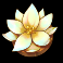 honey rush black and yellow slot white flower symbol