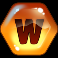 honey rush black and yellow slot wild symbol