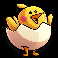 le bunny chick symbol