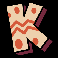 le bunny letter k symbol