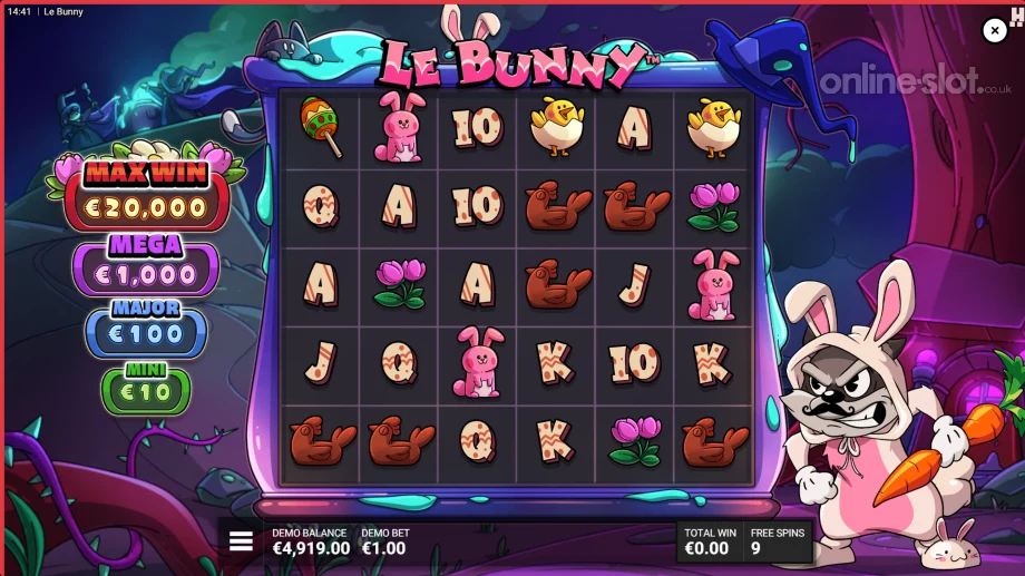le bunny slot free spins