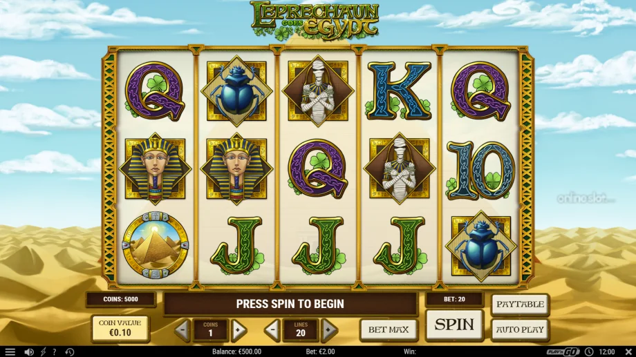 leprechaun-goes-egypt-slot-base-game