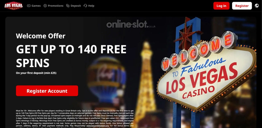 los vegas welcome offer