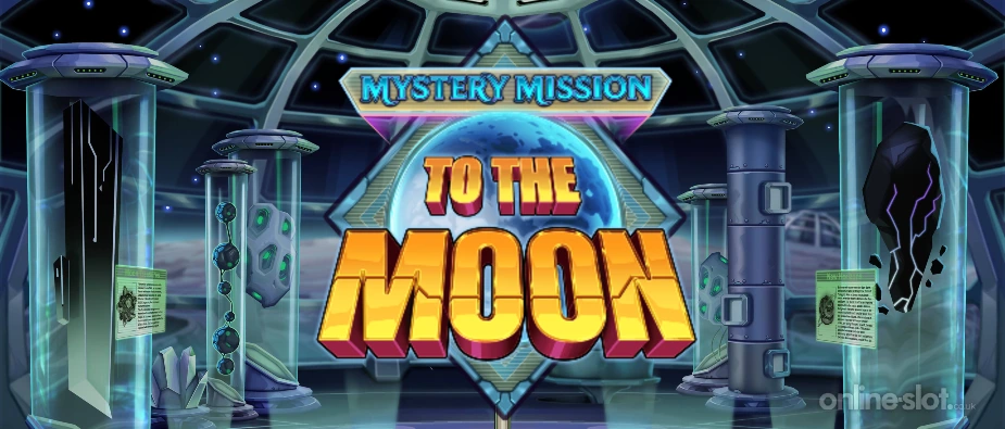 mystery mission to the moon slot banner
