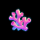 oxygen 3 pink coral symbol
