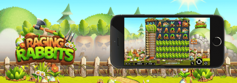 raging rabbits mobile slot