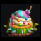 raging rabbits slot cup cake symbol
