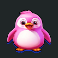 snow party slot pink penguin symbol