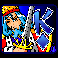 super-graphics-upside-down-letter-k-symbol