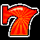 super-graphics-upside-down-red-7-symbol