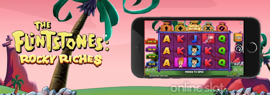 the flintstones rocky riches mobile slot