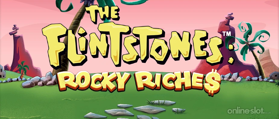 the flintstones rocky riches slot banner