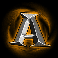 the pig wizard cash lock letter a symbol