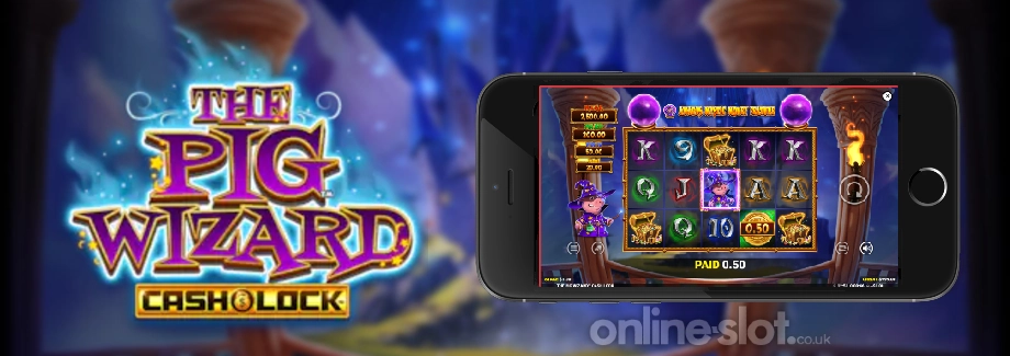 the pig wizard cash lock mobile slot